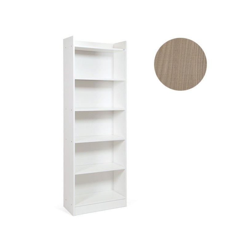 Mobile Libreria colore olmo 6 ripiani h. 180x64x29 cm (ALESSIA) –  WebMarketPoint