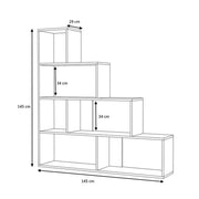 Libreria scaffale urban industrial cm 64 x 32 x 128 h – WebMarketPoint