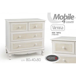 Cassettiera mini in legno cm 40 x 20 x 28 h – WebMarketPoint