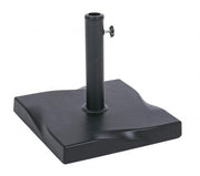Base ombrellone quadrato cemento nero Salonicco kg 25