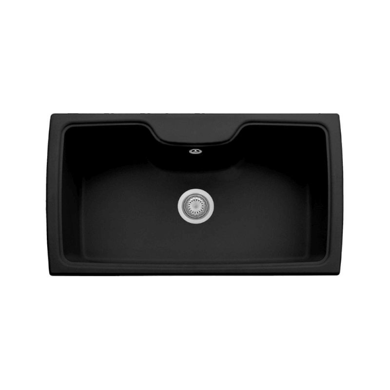 Lavello incasso cucina MP861VDX acciaio 86x50 cm una vasca e