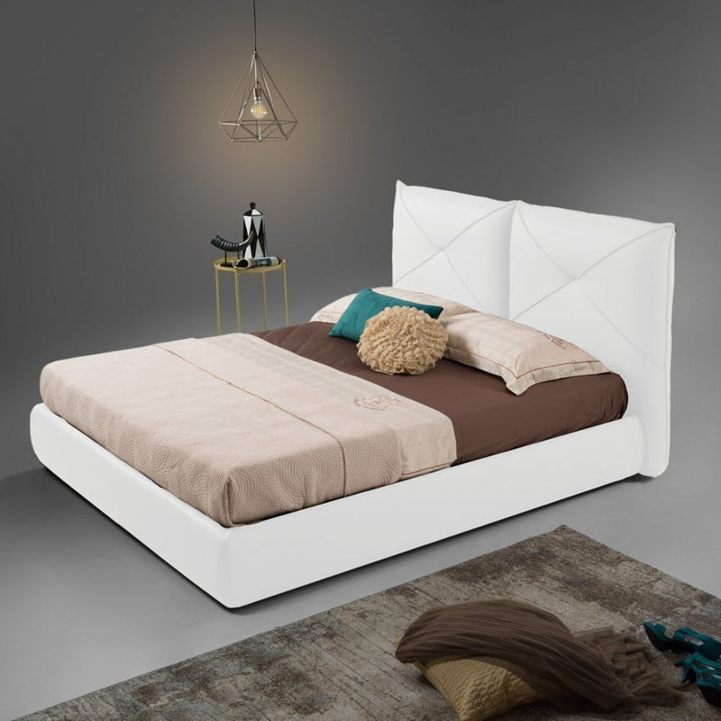 Letto matrimoniale contenitore Armonia bianco – WebMarketPoint